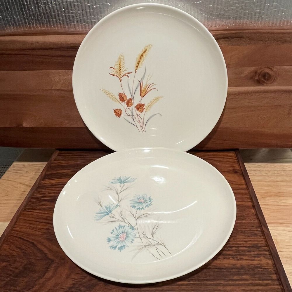 Taylor Smith & Taylor "Ever Yours" - Boutonnieres & Autumn Harvest Plates (2)‎